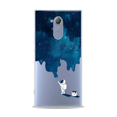 Lex Altern TPU Silicone Sony Xperia Case Watercolor Space