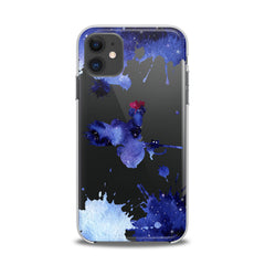 Lex Altern TPU Silicone iPhone Case Blue Watercolor Witch