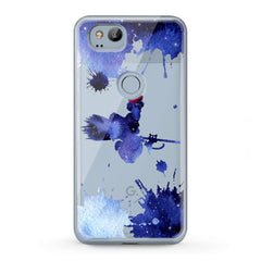 Lex Altern TPU Silicone Google Pixel Case Blue Watercolor Witch