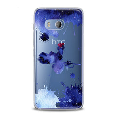 Lex Altern TPU Silicone HTC Case Blue Watercolor Witch