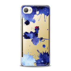 Lex Altern TPU Silicone HTC Case Blue Watercolor Witch