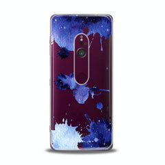 Lex Altern TPU Silicone Sony Xperia Case Blue Watercolor Witch