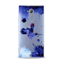 Lex Altern TPU Silicone Sony Xperia Case Blue Watercolor Witch