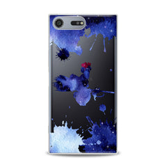 Lex Altern TPU Silicone Sony Xperia Case Blue Watercolor Witch