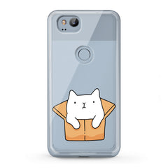 Lex Altern TPU Silicone Google Pixel Case Kawaii Cat Box