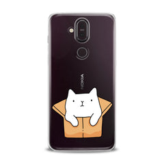 Lex Altern TPU Silicone Nokia Case Kawaii Cat Box