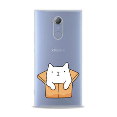 Lex Altern TPU Silicone Sony Xperia Case Kawaii Cat Box