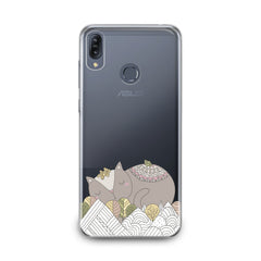 Lex Altern Poetic Cat Art Asus Zenfone Case