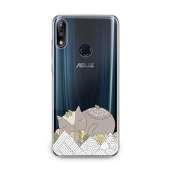 Lex Altern TPU Silicone Asus Zenfone Case Poetic Cat Art