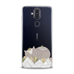 Lex Altern TPU Silicone Nokia Case Poetic Cat Art