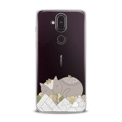 Lex Altern TPU Silicone Nokia Case Poetic Cat Art