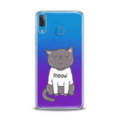 Lex Altern TPU Silicone Lenovo Case Meow Kawaii Cat