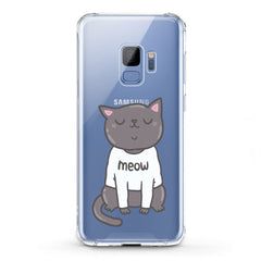 Lex Altern TPU Silicone Samsung Galaxy Case Meow Kawaii Cat