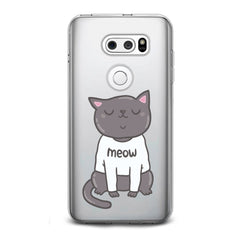 Lex Altern TPU Silicone LG Case Meow Kawaii Cat