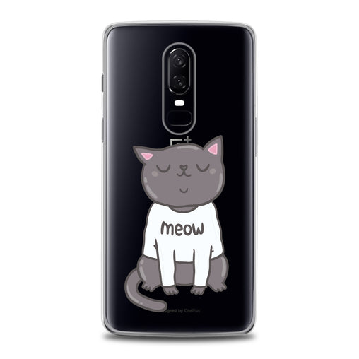 Lex Altern Meow Kawaii Cat OnePlus Case