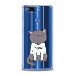 Lex Altern TPU Silicone Lenovo Case Meow Kawaii Cat