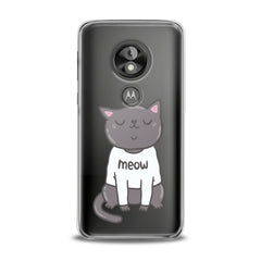 Lex Altern Meow Kawaii Cat Motorola Case