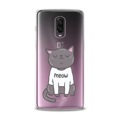 Lex Altern TPU Silicone OnePlus Case Meow Kawaii Cat