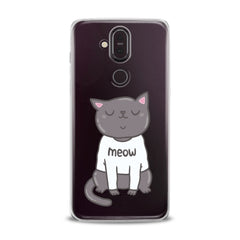 Lex Altern TPU Silicone Nokia Case Meow Kawaii Cat