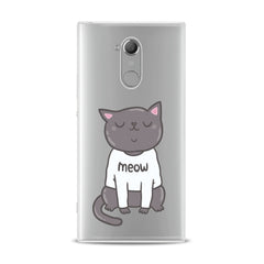 Lex Altern TPU Silicone Sony Xperia Case Meow Kawaii Cat