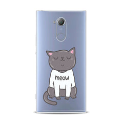 Lex Altern TPU Silicone Sony Xperia Case Meow Kawaii Cat