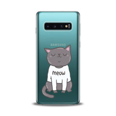 Lex Altern Meow Kawaii Cat Samsung Galaxy Case