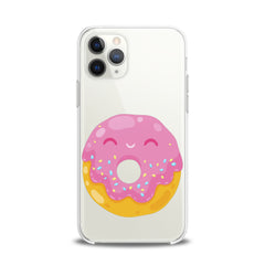 Lex Altern TPU Silicone iPhone Case Cute Pink Donut