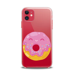 Lex Altern TPU Silicone iPhone Case Cute Pink Donut