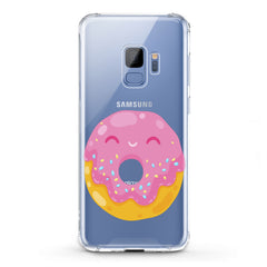 Lex Altern TPU Silicone Samsung Galaxy Case Cute Pink Donut