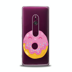 Lex Altern TPU Silicone Sony Xperia Case Cute Pink Donut