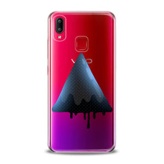 Lex Altern TPU Silicone VIVO Case Blue Watercolor Triangle