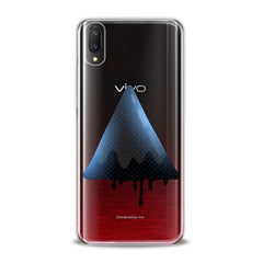 Lex Altern TPU Silicone VIVO Case Blue Watercolor Triangle