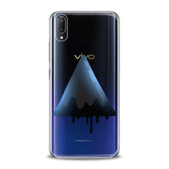 Lex Altern TPU Silicone VIVO Case Blue Watercolor Triangle