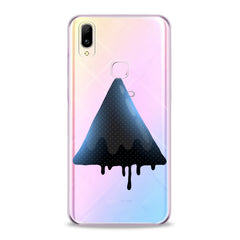 Lex Altern Blue Watercolor Triangle Vivo Case