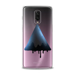 Lex Altern TPU Silicone OnePlus Case Blue Watercolor Triangle