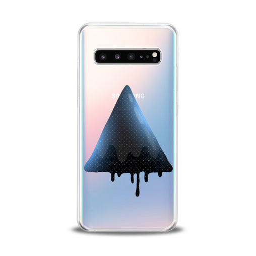 Lex Altern Blue Watercolor Triangle Samsung Galaxy Case