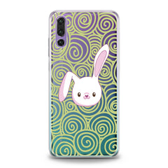 Lex Altern TPU Silicone Huawei Honor Case White Bunny Print