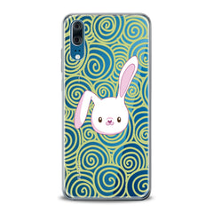 Lex Altern TPU Silicone Huawei Honor Case White Bunny Print