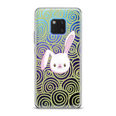 Lex Altern TPU Silicone Huawei Honor Case White Bunny Print