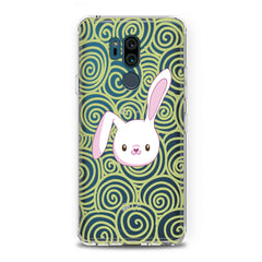 Lex Altern TPU Silicone LG Case White Bunny Print