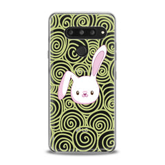 Lex Altern White Bunny Print LG Case