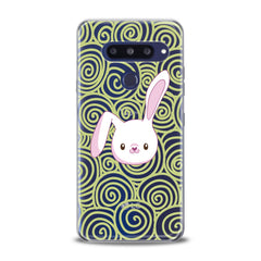 Lex Altern TPU Silicone LG Case White Bunny Print