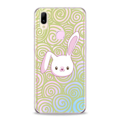 Lex Altern TPU Silicone VIVO Case White Bunny Print