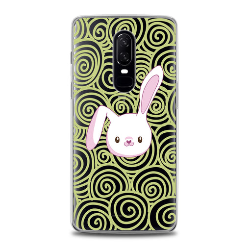 Lex Altern White Bunny Print OnePlus Case