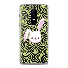 Lex Altern White Bunny Print OnePlus Case