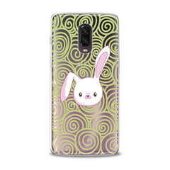 Lex Altern TPU Silicone OnePlus Case White Bunny Print