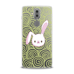 Lex Altern TPU Silicone Phone Case White Bunny Print