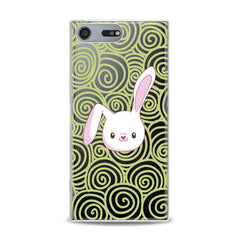 Lex Altern White Bunny Print Sony Xperia Case