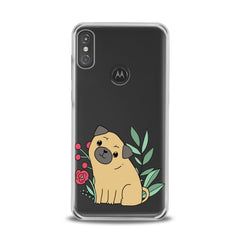 Lex Altern TPU Silicone Motorola Case Cute Puppy Pug Dog