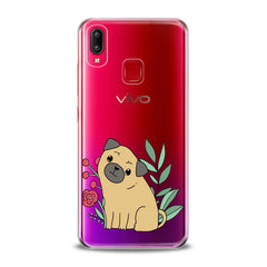 Lex Altern TPU Silicone VIVO Case Cute Puppy Pug Dog